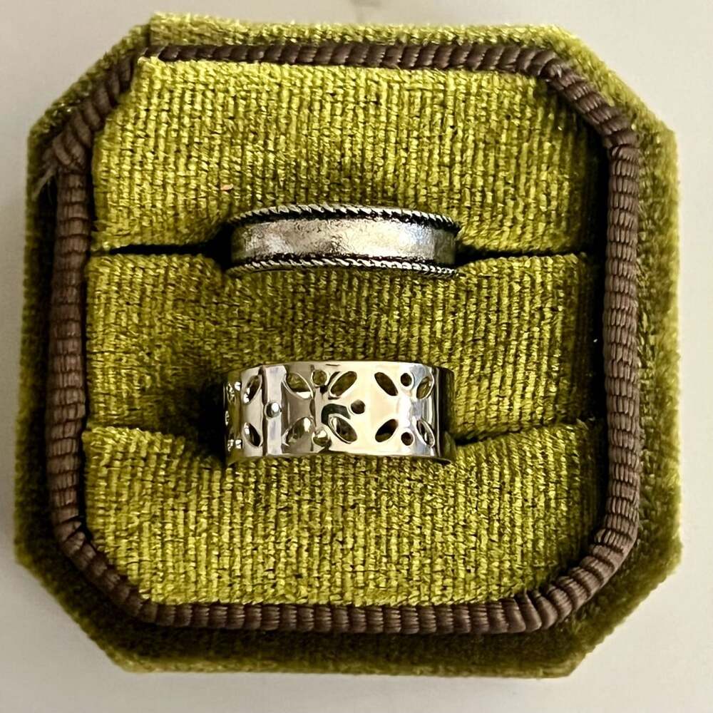 Vintage/Boho Sterling Silver Adjustable Toe Ring Set